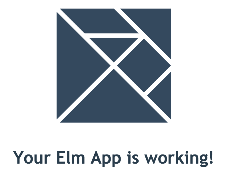 Your Elm app is working