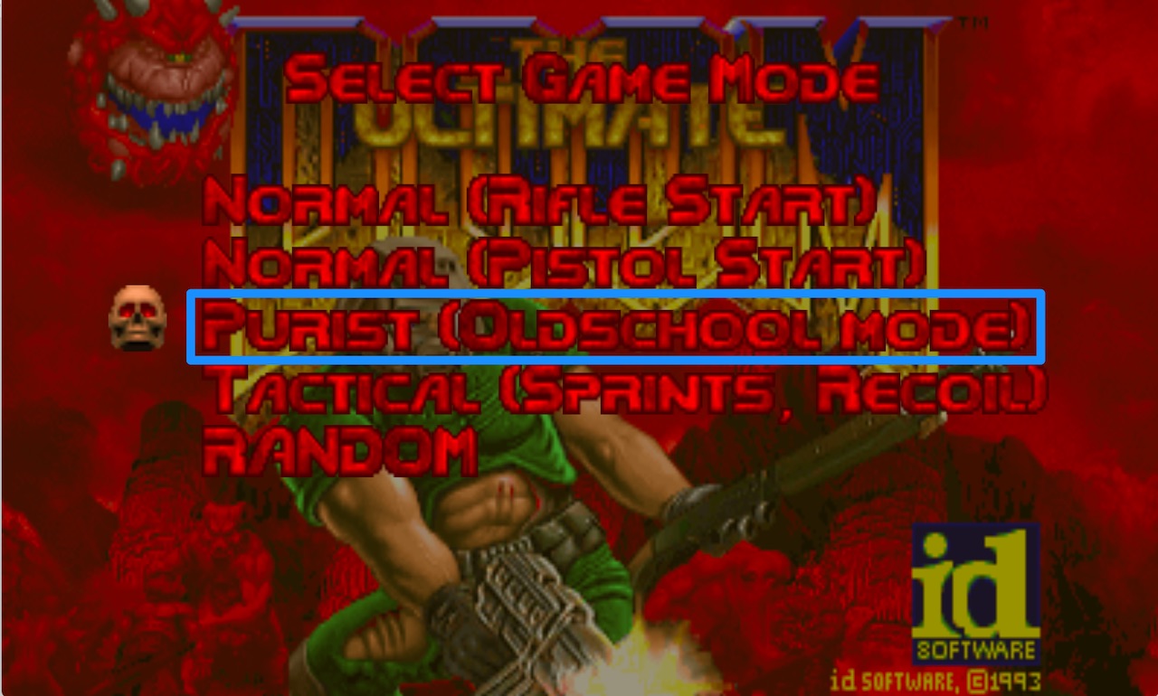 Brutal Doom Purist mode